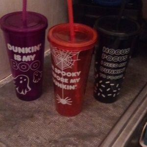 Dunkin'donuts cups 10 each
